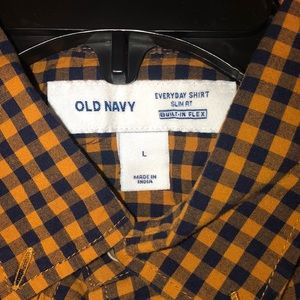 Men’s Casual Slim Fit Button Down Shirt Old Navy
